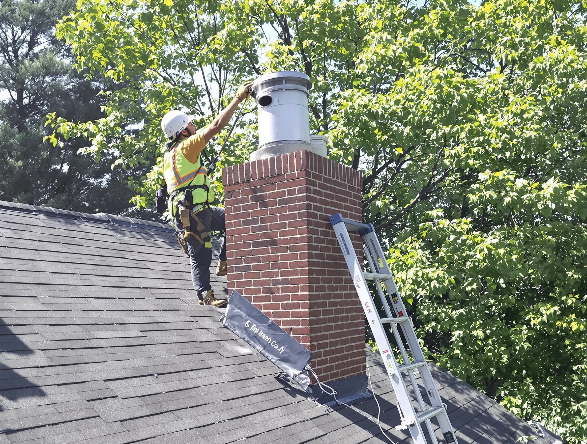 Chimney liner inspection by Stansbury Park Chimney Sweep in Stansbury Park, UT