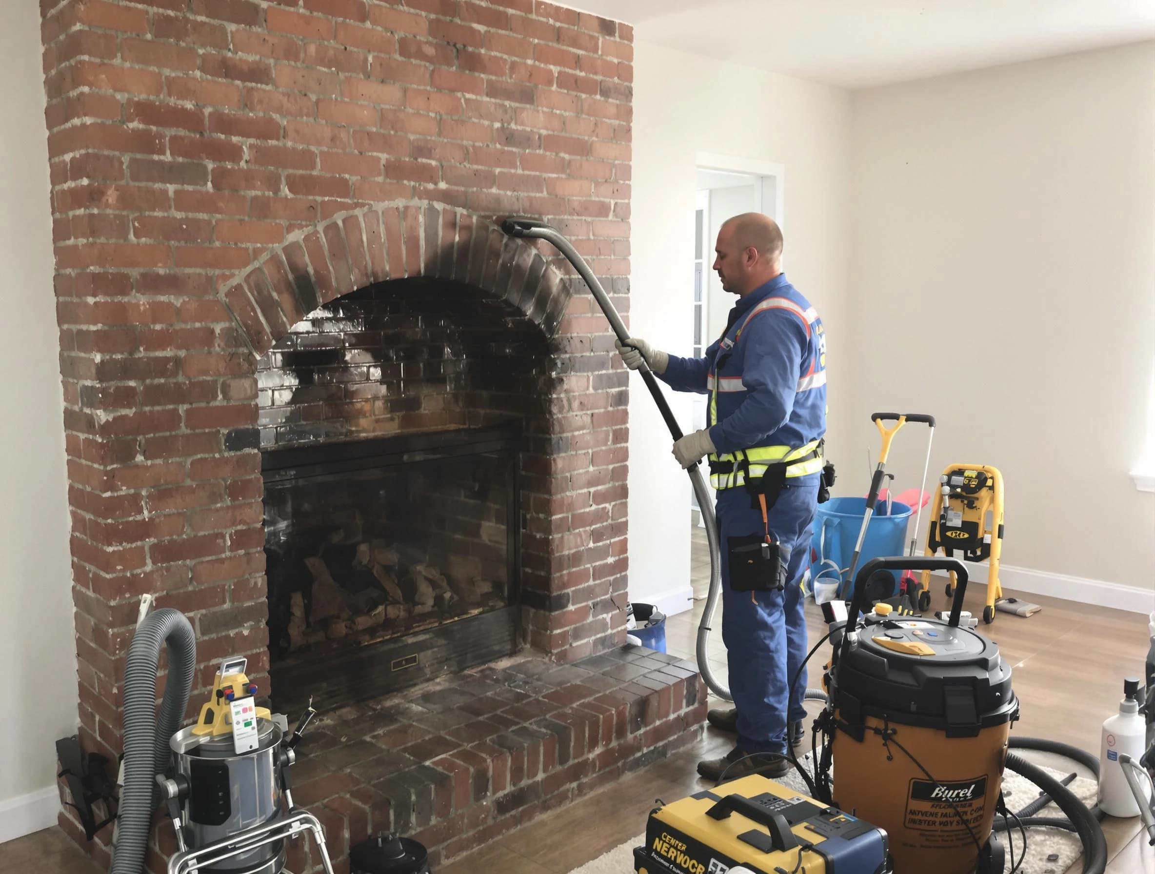 Stansbury Park Chimney Sweep expert performing detailed chimney sweep in Stansbury Park, UT