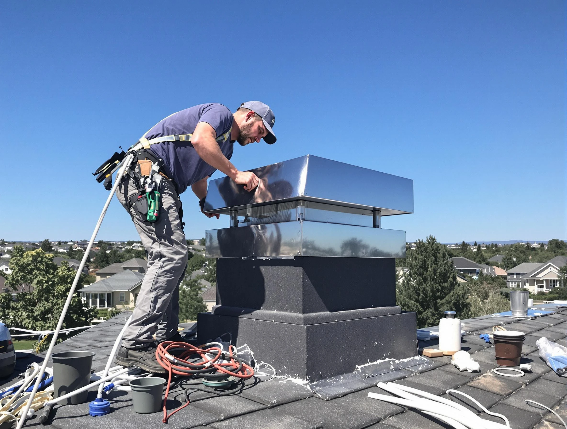 Chimney Cap Services service in Stansbury Park, UT
