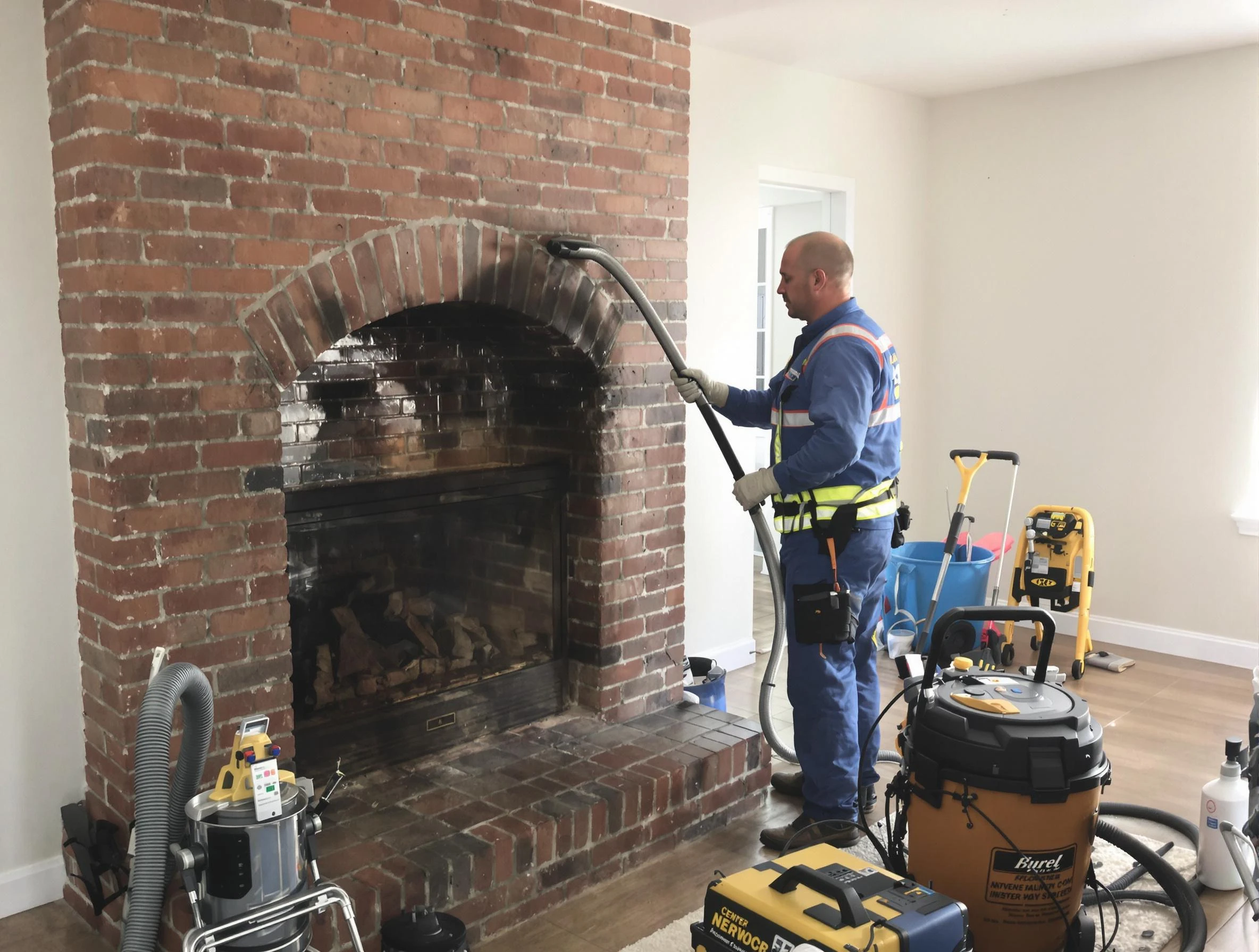Stansbury Park Chimney Sweep expert performing detailed chimney sweep in Stansbury Park, UT